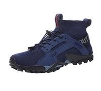 Wanderschuhe Herren Turnschuhe - Scarpe da ginnastica casual, stile casual, Schuhe Leichte Trekkingschuhe Bergschuhe Atmungsaktiv Schuhe Fitness Running Mit Mesh-Obermaterial Und, blu, 41 EU