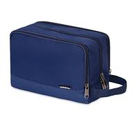 WANDF Beauty Bag Men's Backpack Women's Cosmetic Bag Toiletry Bag for Men & Women in Premium Quality (A-Pure Royal Blue)