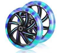 WANDGU 2 ruote per scooter da 200 mm: ruote di ricambio per scooter, set di pneumatici per scooter, set di ruote di ricambio, pneumatici per scooter da città per scooter di ricambio