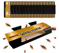 WANDGU 30 trappole per scarafaggi: trappole per scarafaggi, mezzi contro gli scarafaggi, trappole adesive con forte attrattivo, mezzi contro gli scarafaggi, per scarafaggi, monitoraggio scarafaggi