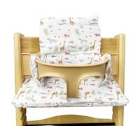 WANDGU Cuscino per Seggiolone Stokke: Antiscivolo Cuscini per Seggiolone per Bambini, Bambini Fodera di Ricambio per Seggiolone da Morbido e Confortevole Compatibile con Tripp, Trapp, Stokke