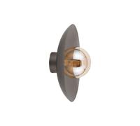Wandlampe Licht-Erlebnisse Wandleuchte G9 Marrone Rotonda H:28 cm Per Interni
