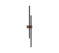 Wandleuchte Applique LED 90 CM Alto Metallo Legno Indirektes Luce 3000 K 2920 Lm [EEK: A]