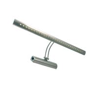 Wandleuchte con Interruttore LED B: 55,5 CM Orientabile Inox 3900 K Bagno Luce