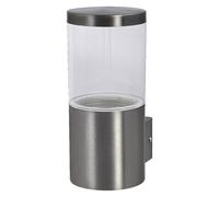 Wandleuchte Da Esterno IP44 E27 Korlan OSRAM Acciaio 230 mm, 1 Luce