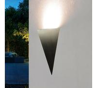 Wandleuchte Esterni LED 3000 K 220 Lumen Acciaio Inox Moderno Triangolo Terrazza