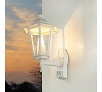 Wandleuchte Esterno Antico Nostalgico Rustico Paris Lanterna Lampada Giardino