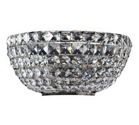 Wandleuchte Interno Cristallo B: 25,5 CM Piccolo 2x E14 Piano Lampada Letto Wand