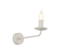 Wandleuchte Lampada da Parete Metallo Beige H:23 CM T : 27,5 CM Piccolo per E14