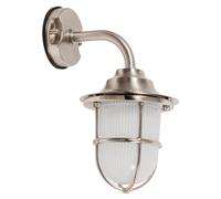 Wandleuchte Maritim Ottone Riffel Vetro IP64 Nobile Santorini Cortile Casa Porta
