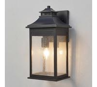 Wandleuchte Marrone Metallo IP44 Angolare Parete Esterno Vintage Grande Maisie