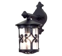 Wandleuchte Nero Alluminio Esterno Rustico Piccolo Ashford Luce per Casa Cortile
