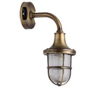 Wandleuchte Ottone Esterni IP64 Maritim E27 Santorini Lampada Cortile Casa Porta