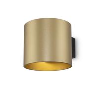 Wandleuchte Up Down Alluminio Oro Nero Cucina B:10 CM G9 Parete Soggiorno