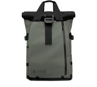 WANDRD PRVKE 21 l Zaino borsa da viaggio e per fotocamera resistente alle intemperie, con custodia per laptop, accesso laterale rapido, apertura a conchiglia, ideale per fotografia e viaggio (verde