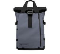 WANDRD PRVKE 21 l Zaino borsa da viaggio e per fotocamera resistente alle intemperie, con custodia per laptop, accesso laterale rapido, apertura a conchiglia, ideale per fotografia e viaggio (blu