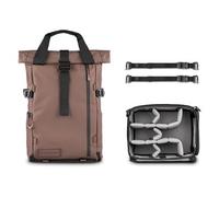 WANDRD PRVKE 21L V4: zaino per fotocamera e set fotografico, zaino da viaggio e fotografia resistente alle intemperie, include borsa da 21 l, cubo per fotocamera, cinghie in vita e cinghie per