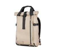 WANDRD PRVKE V4: zaino da viaggio e fotocamera resistente alle intemperie, borsa per il trasporto quotidiano con custodia per laptop, accesso rapido ed espansione rolltop, Yuma Tan, 21L, Solo borsa