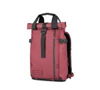 WANDRD PRVKE Zaino: borsa da viaggio e fotocamera per creatori, con zip, tasca o accesso rolltop - solo borsa o bundle, Borgogna Rodano, 15L (pacchetto fotografico), Rolltop