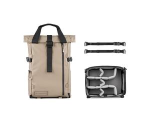WANDRD Sac à dos PRVKE 31L Yuma Tan Photo Bundle V4