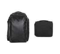 WANDRD Transit 35L Travel Backpack Black Essential Bundle - Zaino Fotografico da Viaggio con Essential Camera Cube