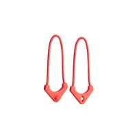 WANDRD Worryless™ - Estrattori per cerniera con chiusura a scatto, per proteggere i tuoi oggetti essenziali da viaggio, con chiusura lampo per attrezzi da viaggio (archi rossi)