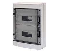 Centralino a Parete 24 Moduli DIN 12X2 IP65 Gewiss GW 40104 con porta fume'