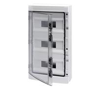 Centralino Gewiss con pannelli finestrati fumè 36 (12x3) moduli GW40105