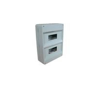 GEWISS GW40030 Centralino da parete senza porta, 24 moduli (12X2) +2 aggiuntivi,