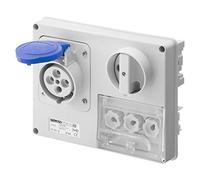 Presa interbloccata Gewiss 2P+T 16A IP44 220V senza cassetta GW66126