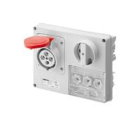 Presa interbloccata Gewiss 3P+N+T 16A IP44 380V senza cassetta GW66131