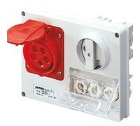 Presa interbloccata Gewiss 3P+N+T 32A IP44 380V senza cassetta GW66142