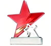 WANFANK Coppa Trofeo in Metallo con Incisione Personalizzata, Trofeo del Campionato Personalizzato for competizioni Sportive, Calcio, Basket, Baseball, Vincitore del Premio for Bambini e Adulti(B)