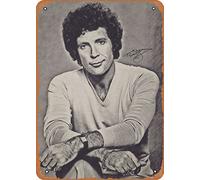 Wanfst Poster da disegno con scritta "Tom Jones" in metallo, decorazione da parete, 30,5 x 20,3 cm
