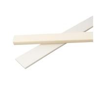 WANG TII DOO 2 Pezzi di Striscia Piatta in ABS Beige, Striscia in ABS Stirene, Larghezza 90 Mm, Lunghezza 500 Mm, per Componenti Industriali, di Lavorazione E Meccanici,30×90×500mm
