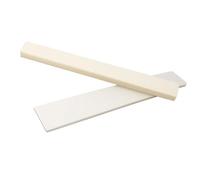 WANG TII DOO 2 Strisce in ABS Stirenico, Lastre Piatte in ABS Beige, Lunghezza 500 Mm, per Componenti Industriali, di Lavorazione E Meccanici,10×120×500mm
