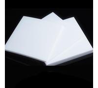 WANG TII DOO Blocchi, Fogli e Barre in PTFE e politetrafluoroetilene, 300×300 mm, Spessore 1-20 mm, Adatti per lavorazioni meccaniche,2mm 1Pc