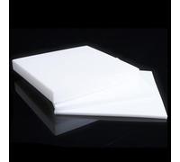 WANG TII DOO Lastra in PTFE Bianco per Officina E Lavori Domestici, Foglio in PTFE per Pressa A Caldo, 500X500 Mm, Spessore 0,3-25 Mm,20mm 1Pc