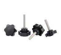 WANG TII DOO Manopola di Serraggio M8, Manopola di Serraggio Esagonale, Vite di Serraggio Manuale per Macchinari, Industria, Progetti Fai da Te,M8x35mm