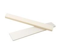 WANG TII DOO Striscia in ABS-Stirene Beige, 2 Fogli Piatti in ABS, Lunghezza 500 Mm, per Componenti Industriali, di Lavorazione E Meccanici,15×120×500mm