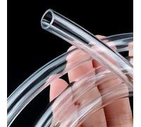 WANG TII DOO Tubo in PVC Trasparente di 10m Rotolo, Tubing A Piccolo Diametro con Diversi Dimensioni Interne Ed Esterne per Equipaggiamenti di Officina E Progetti DIY,4mm×7mm