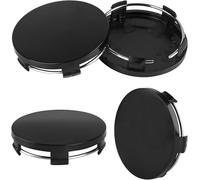 WANGAIDCE 4 Pezzi Coprimozzo Ruota per Citroen C1 C3 C4 Cactus C-Zero Berlingo Multispace, Protettivo Sportivo Protezione AntiGraffio Cerchione Ricambio Copricerchi Universali