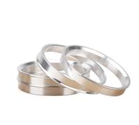 WANGBINGXING Anelli di Centraggio Auto 4 Pezzi/Set 65.1-56.1、65.1-69.1 62.1-601 83-70 70.3-57.1 70.1-54.1 77-67.1mm Hub Centric Anelli Mozzo Ruota in Alluminio Anelli(65.1-69.1mm)