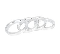 WANGBINGXING Anelli di Centraggio Auto 4 pz ID 54.1mm 56.1mm 60.1mm 66.6mm OD 54.1mm 56.6mm 73.1mm for Auto Pneumatico Centraggio Hub Centric Anelli Centro Foro Ruota(66.1 to 60.1 mm)