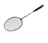 WANGBINGXING Badminton Set Racchetta da Badminton 82 g Attacco e Difesa G5 Fibra di Carbonio + Acciaio al tungsteno + Lega Titanio(1PCS Black Air)