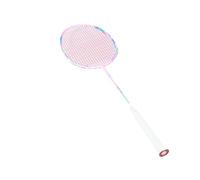 WANGBINGXING Badminton Set Racchetta Speed in Fibra di Carbonio Completa Max 28 libbre 5U Tre Colori(1PCS Pink AirFilm)