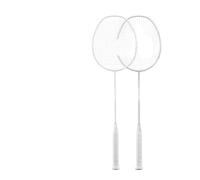 WANGBINGXING Badminton Set Racchette da Badminton 2 Pezzi/Set con Borsa + overgrip, Set Completo for Allenamento di