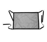 WANGBINGXING Rete Bagagliaio Auto Trunk Cargo Net Mesh Drive Organizzatore di stoccaggio del soffitto Pocket Roof Borse Interior Universal(No Zipper Black)