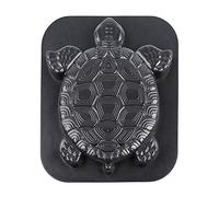 WANGBINGXING Stampo Cemento ABS Stepping Stone Pavimentazione Stampo Strada Outdoor Nero Manuale Paesaggio Strumento Riutilizzabile Forma di Tartaruga Decorazioni da Giardino Cemento in Cemento