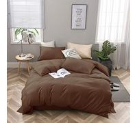 WANGCAN Set Letto Matrimoniale | 4 Pezzi di Copripiumino in Microfibra | Lenzuola e 2 federe,C-15 Normale in Quattro Pezzi 200x230 cm + 230x230 cm + (47x74) x2 cm